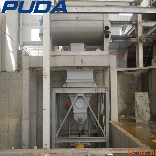 moly concentrate bagging machine 2
